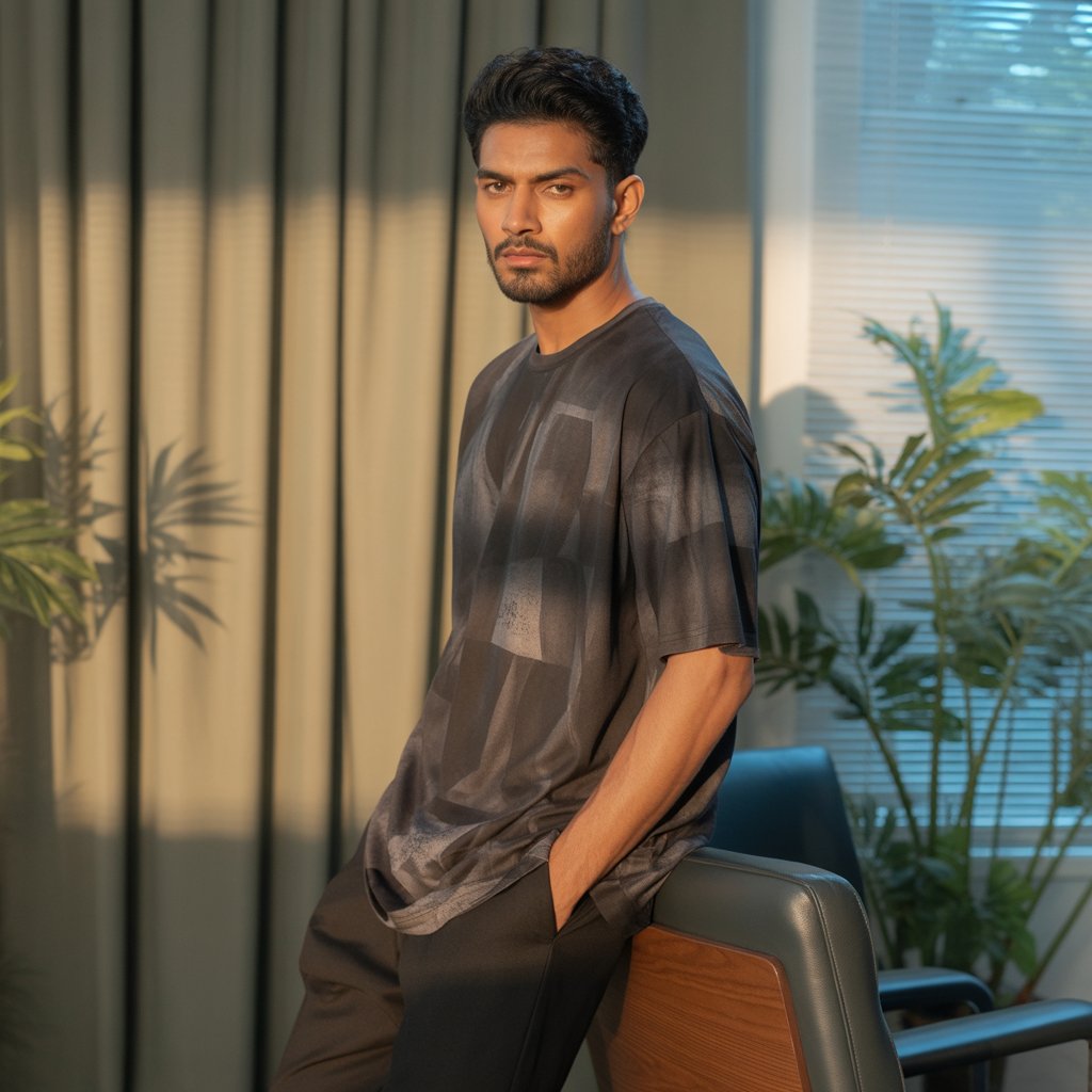 pure cotton t shirt for men