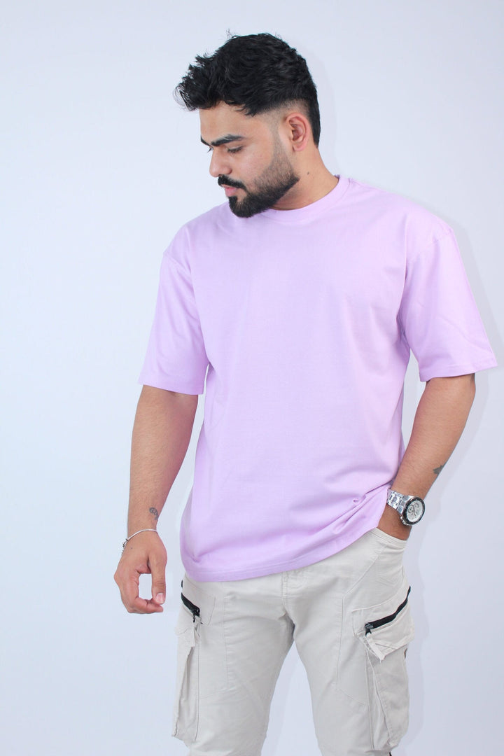 Oversized Fit Lavender T-shirt My Store