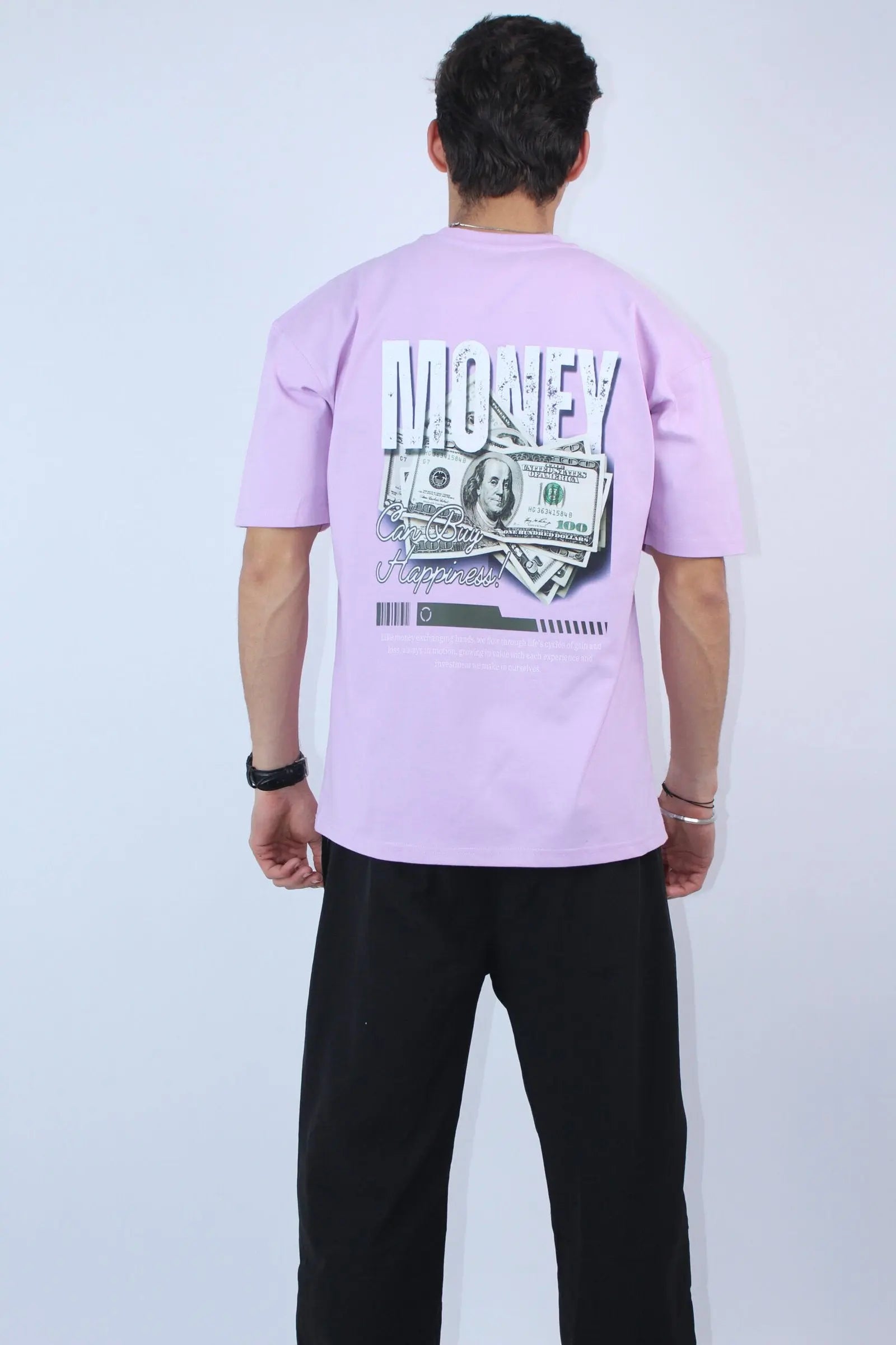 Men's Printed Oversized Fit T-Shirt - Calywer