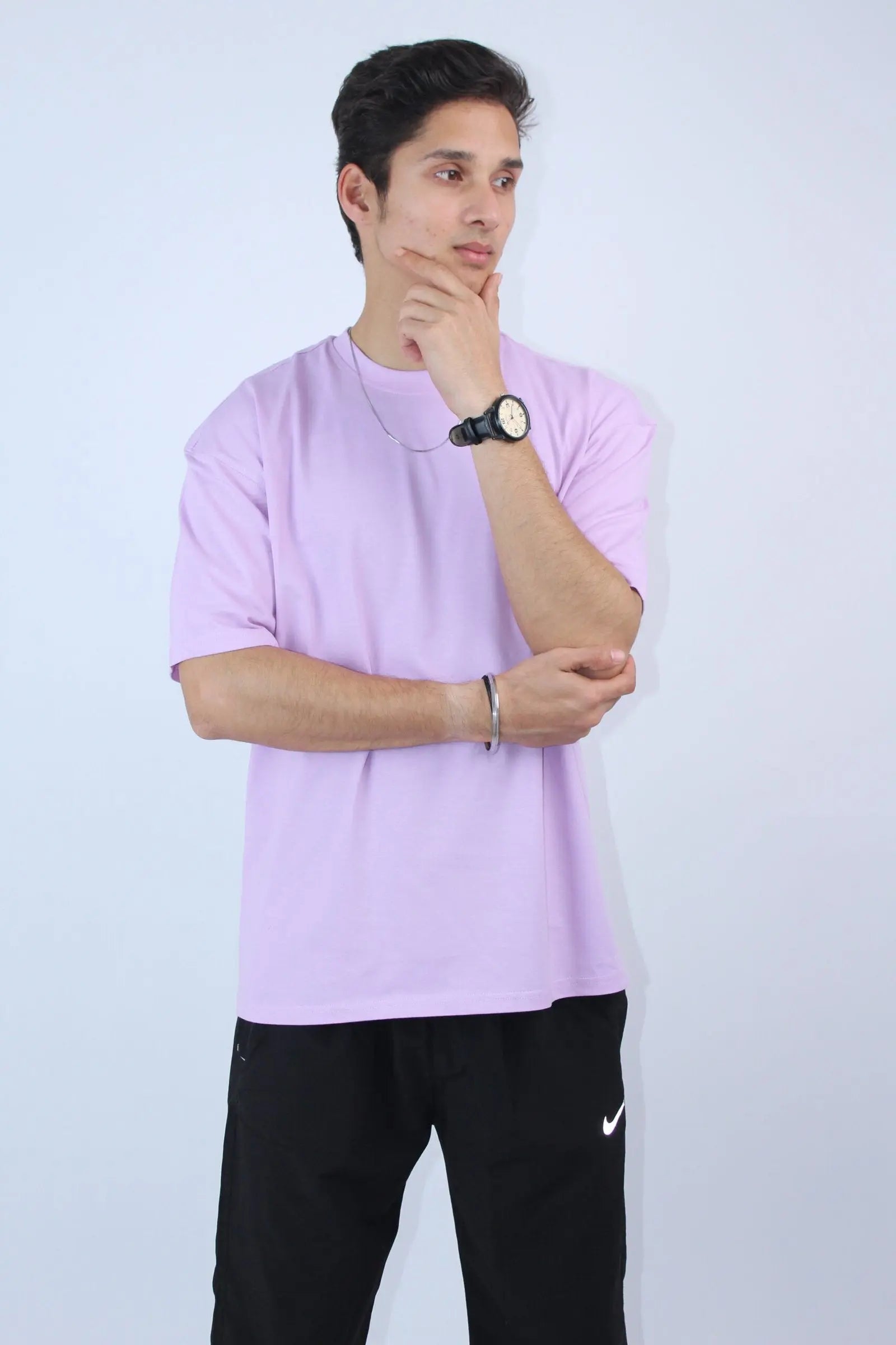 Men's Printed Oversized Fit T-Shirt - Calywer