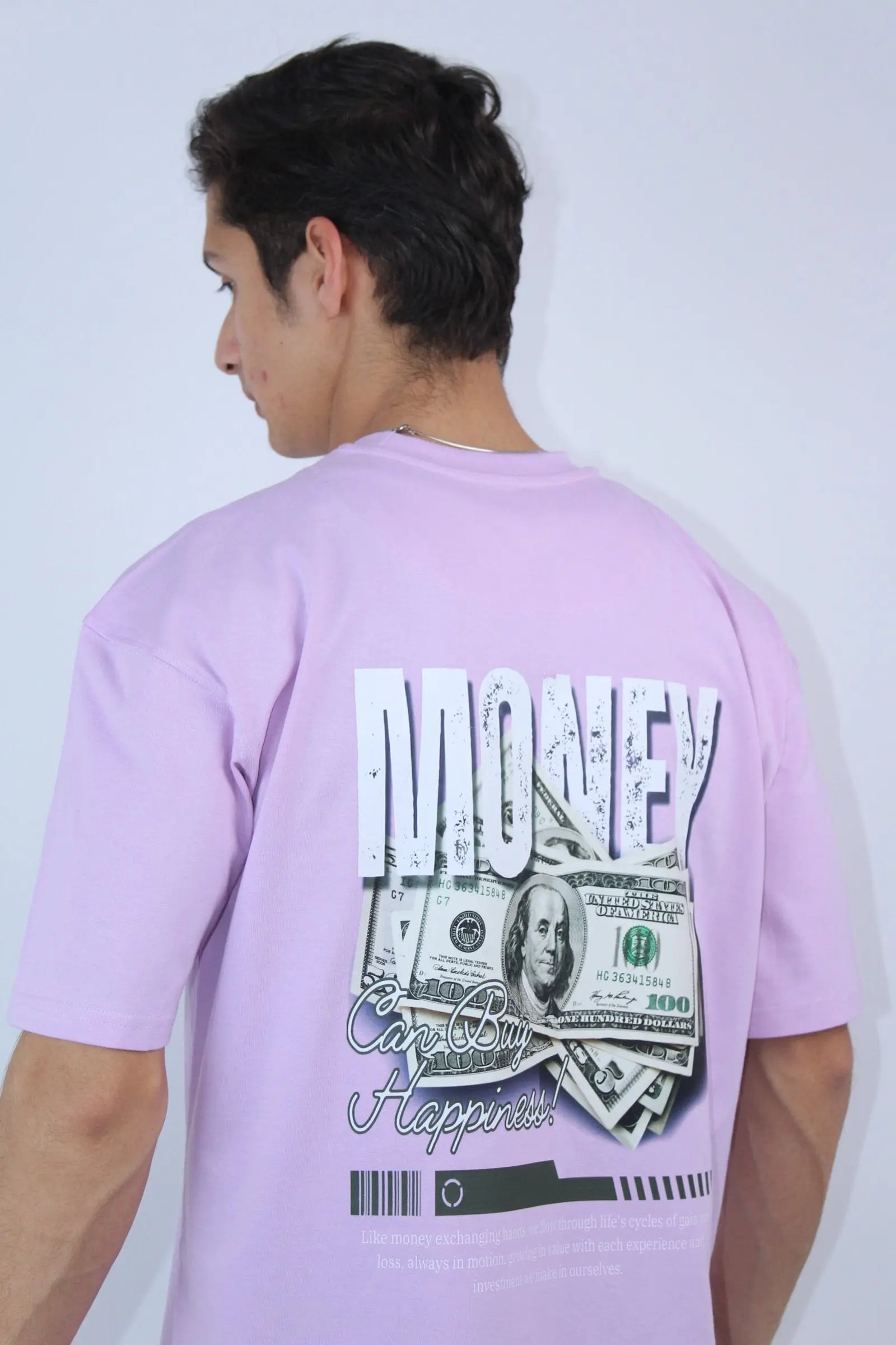 Men's Printed Oversized Fit T-Shirt - Calywer