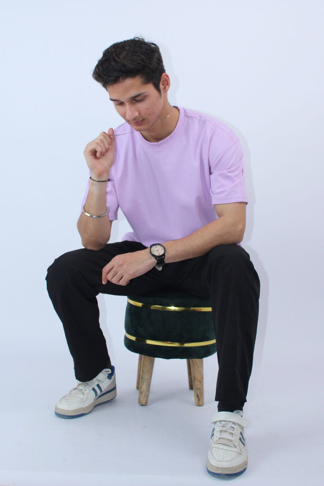 Printed Oversized 2-Way Fit T-shirt My Store