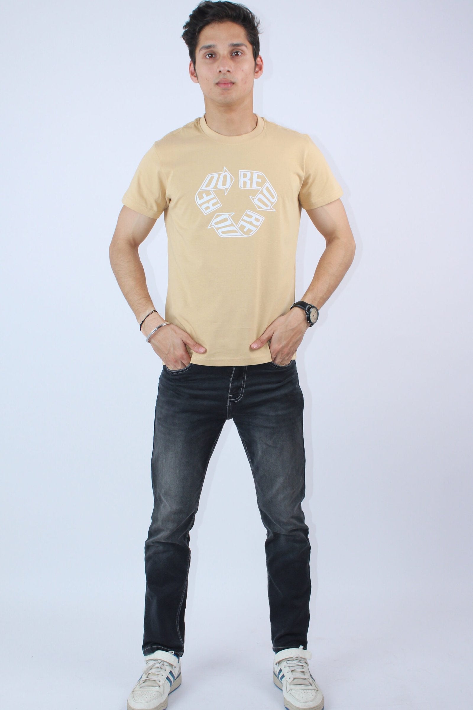 Men's Slim Regular Fit T-Shirt - Calywer