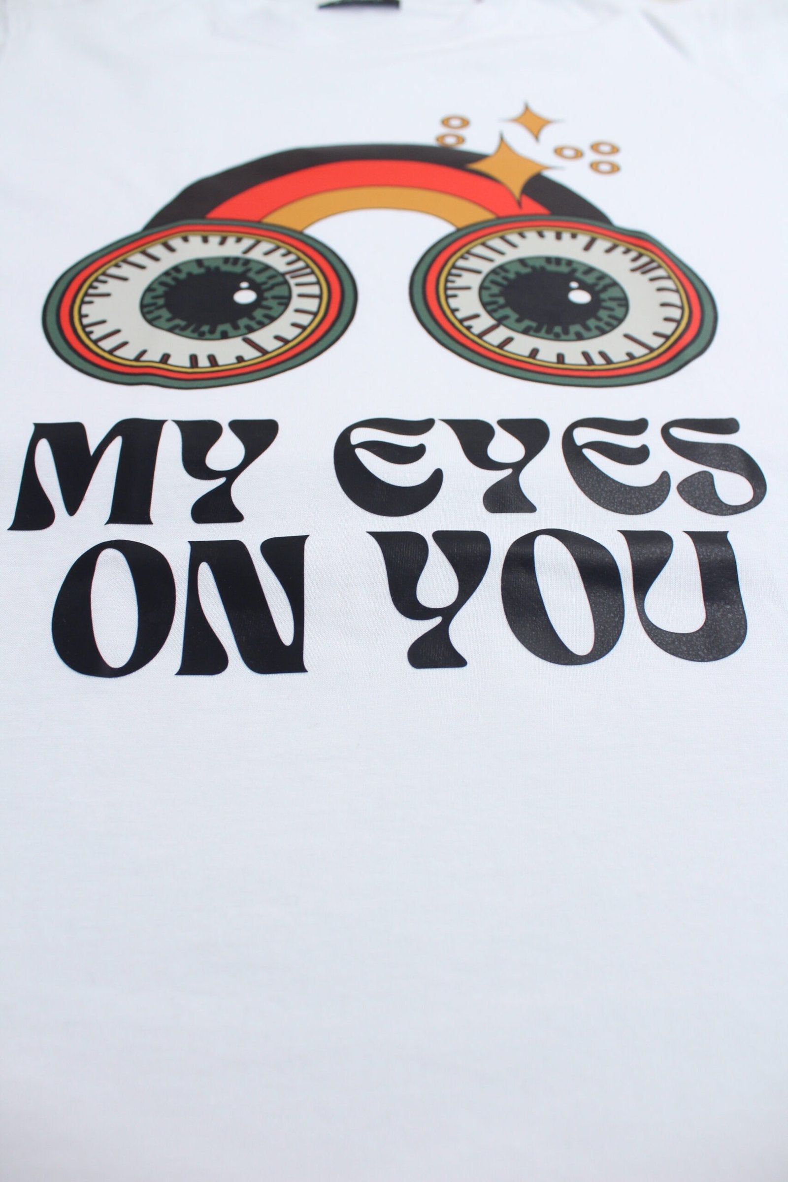 White Slim Fit Printed T-Shirt - Calywer