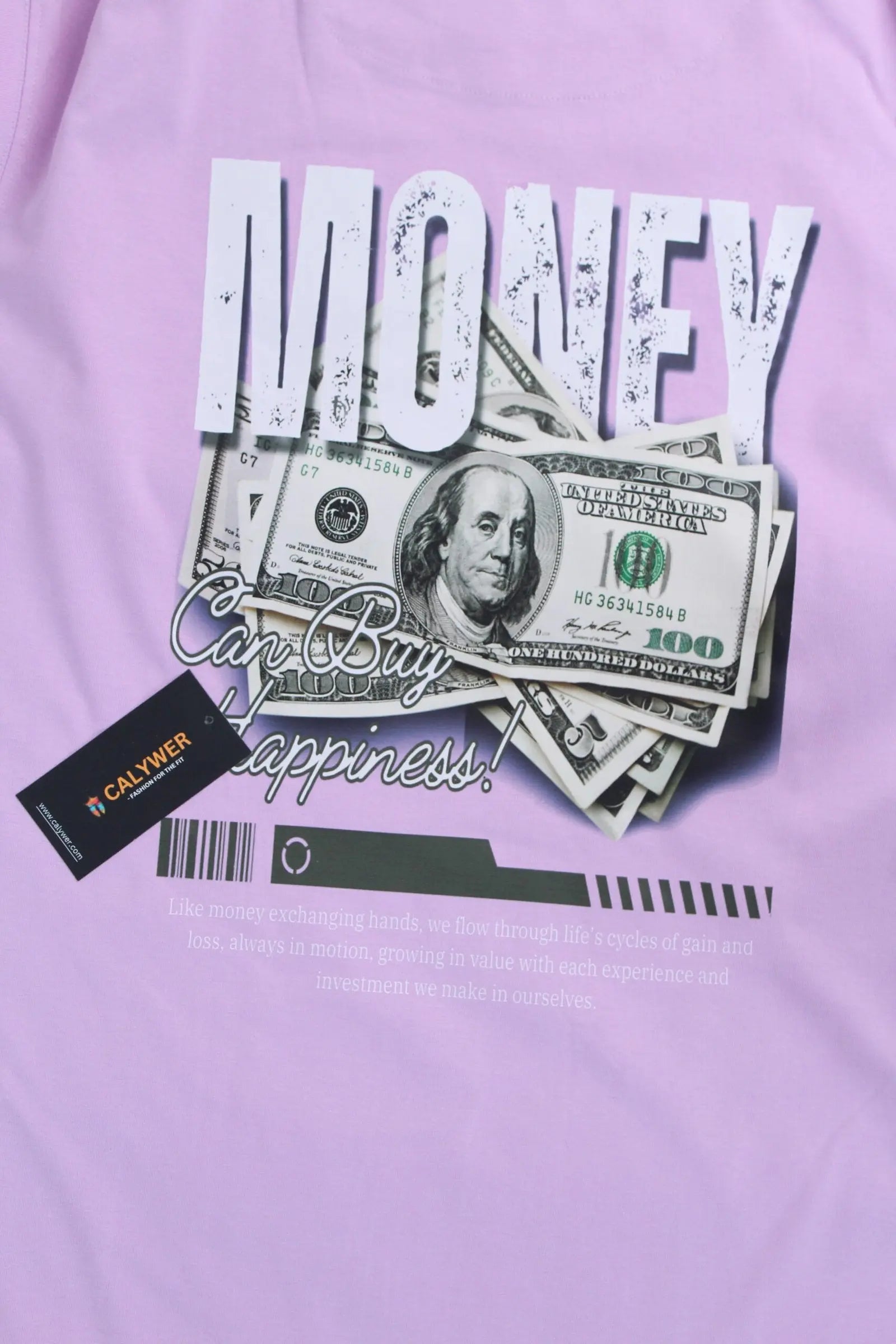 Men's Printed Oversized Fit T-Shirt - Calywer