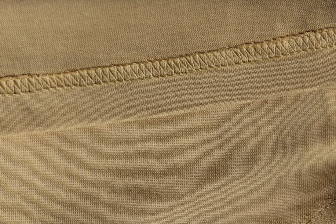 Slim Regular Fit Beige Solid T-Shirt My Store