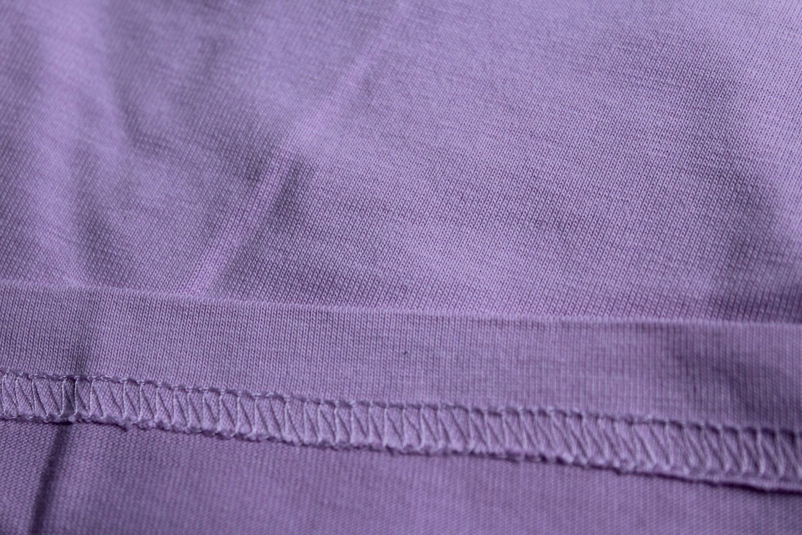 Oversized 2-Way Strech Lavender Printed T-Shirt - Calywer