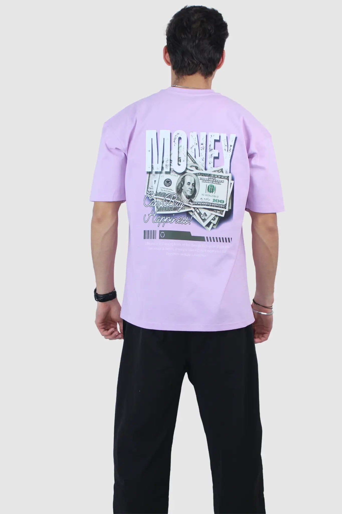 Men's Printed Oversized Fit T-Shirt - Calywer