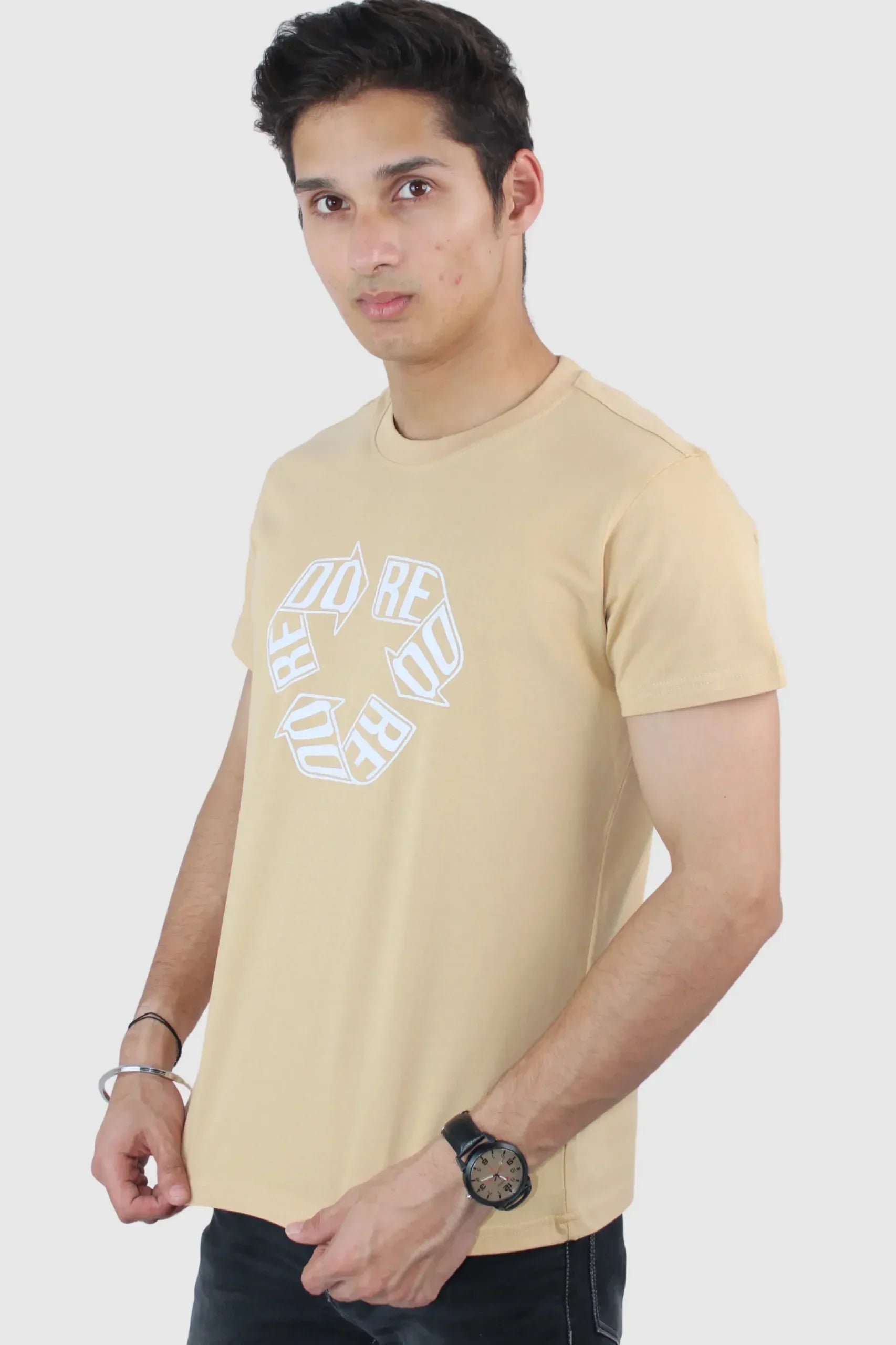 Men's Slim Regular Fit T-Shirt - Calywer
