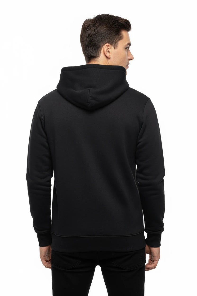 black hoodie for men
