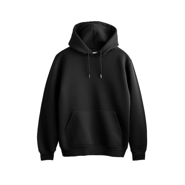 Black hoodie for men
