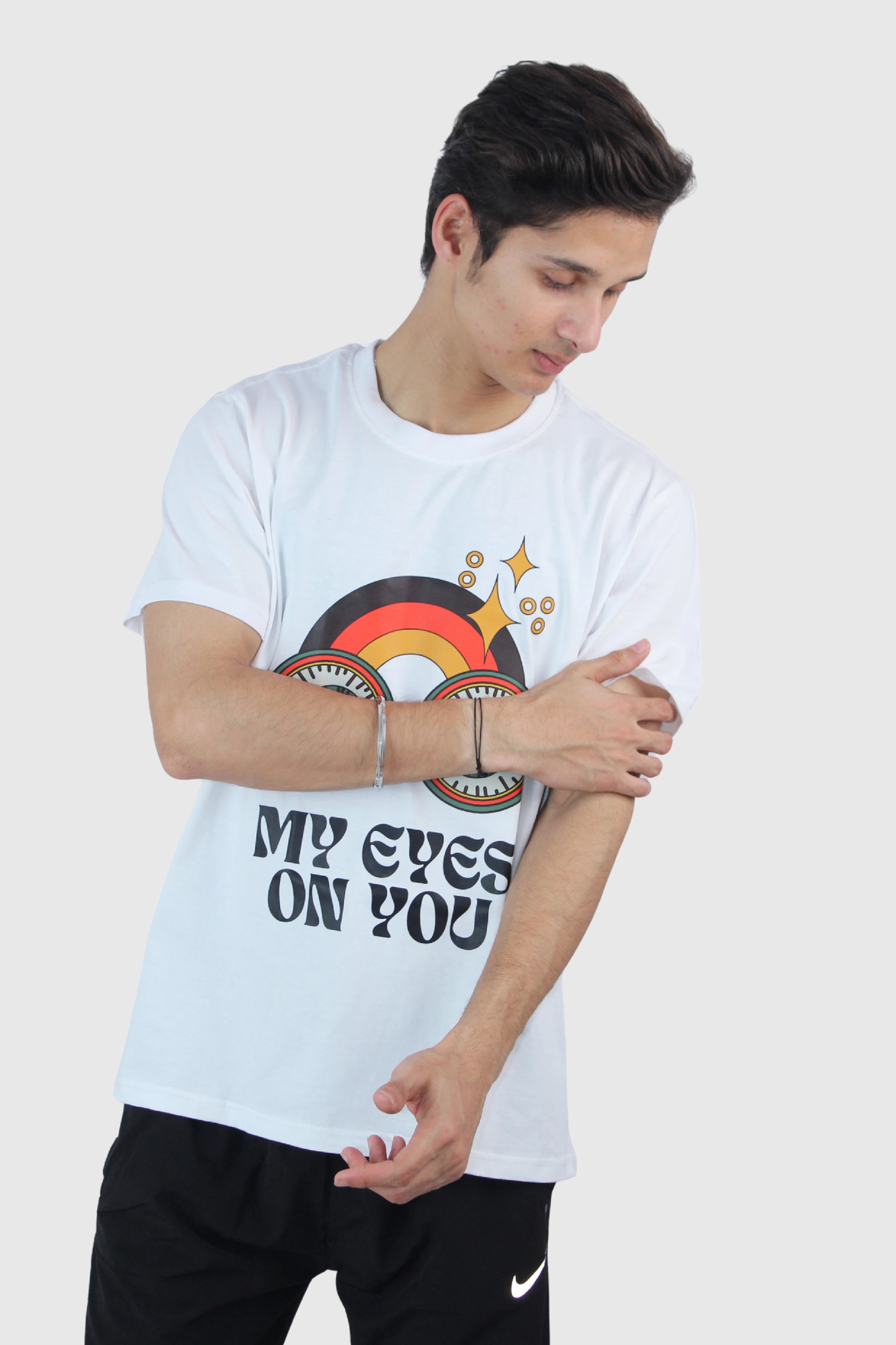 calywer white t shirt for men