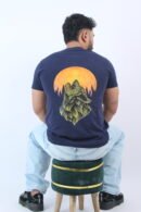 Navy Blue Regular Fir T-Shirt