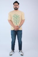 Printed Oversized Crew Neck T-Shirt