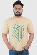 Printed Oversized Crew Neck T-Shirt