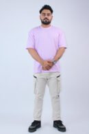 Oversized Fit Lavender T-shirt