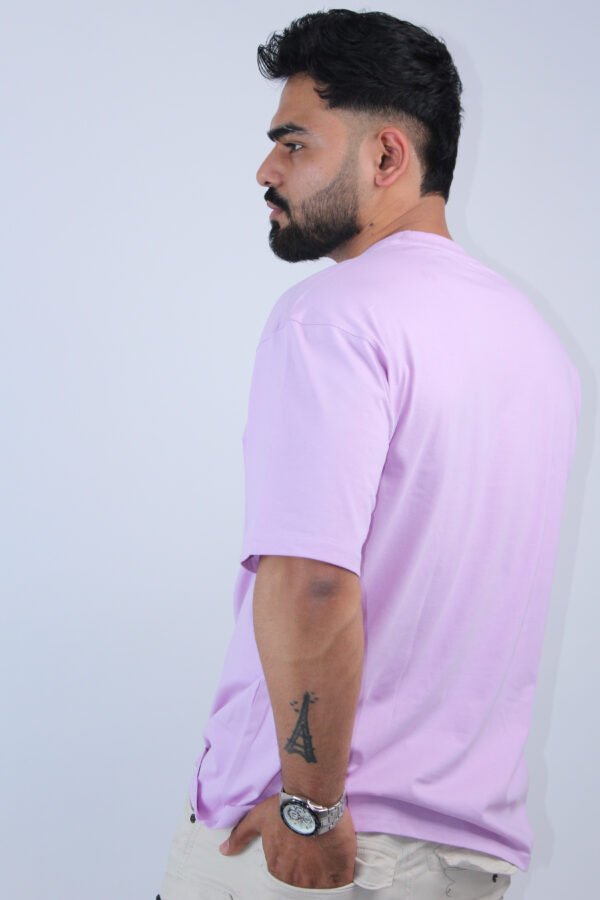 Printed Stretch Oversized Fit T-Shirt - Image 2