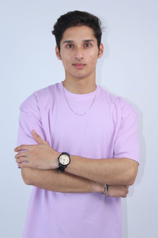 Men's Printed Oversized Fit T-Shirt - Image 2