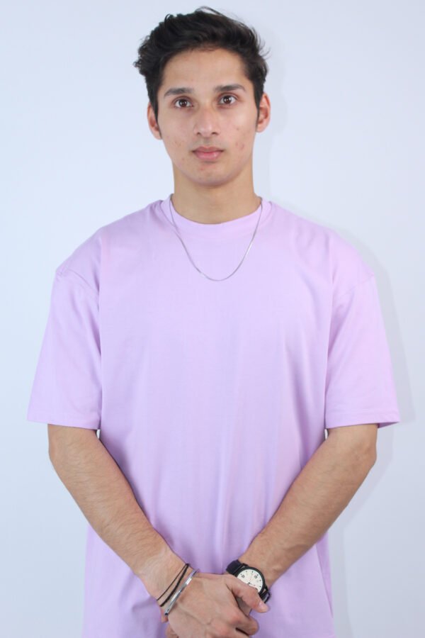 Printed Oversized 2-Way Fit T-shirt - Image 3
