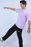 Printed Oversized 2-Way Fit T-shirt