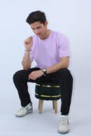 Printed Oversized 2-Way Fit T-shirt