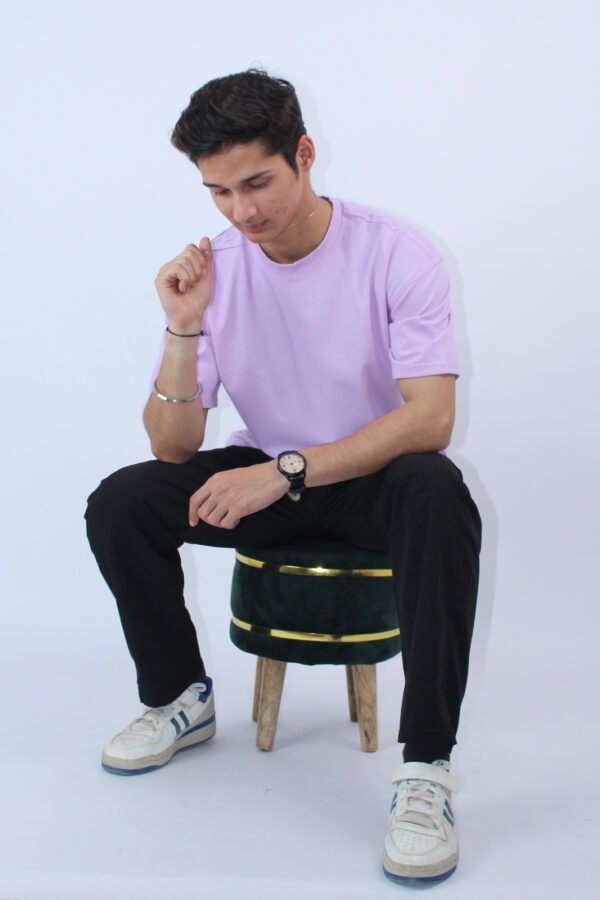 Printed Oversized 2-Way Fit T-shirt - Image 4