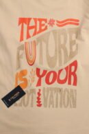 Printed 2-Way Stretch Oversized T-shirt