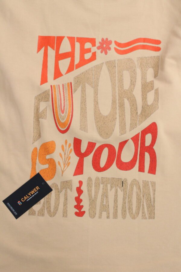 Printed 2-Way Stretch Oversized T-shirt - Image 6