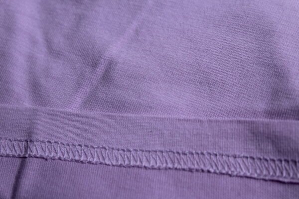 Oversized Fit Lavender Stretch T-Shirt - Image 7